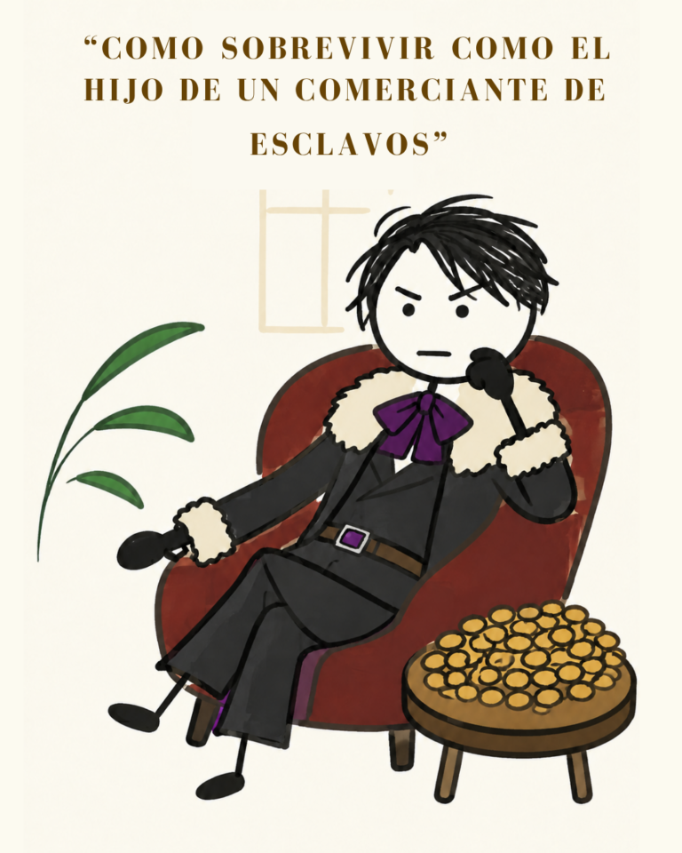 Portada de Como sobrevivir como el hijo de un comerciante de esclavos