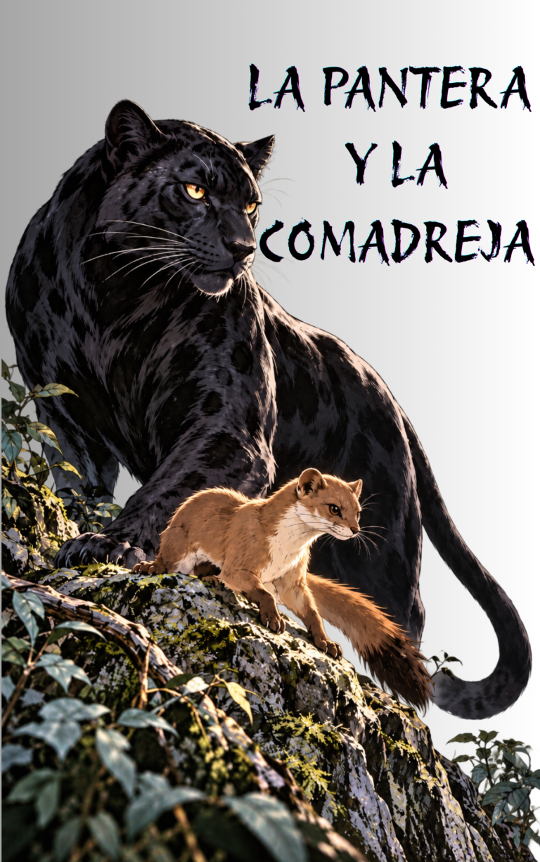 Portada de La pantera y la comadreja